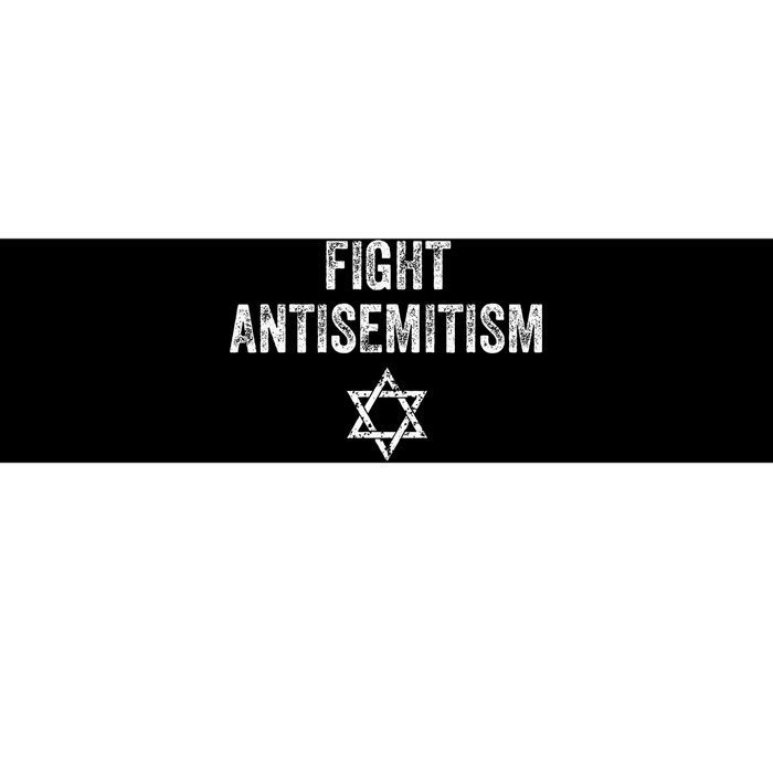 Fight Antisemitism Stop The Hate Jewish Pride Bumper Sticker