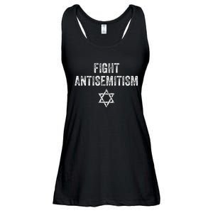 Fight Antisemitism Stop The Hate Jewish Pride Ladies Essential Flowy Tank