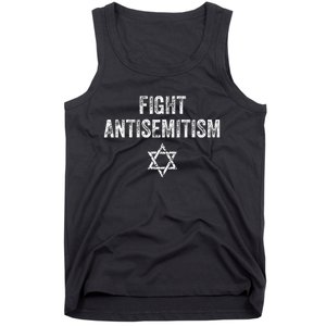 Fight Antisemitism Stop The Hate Jewish Pride Tank Top