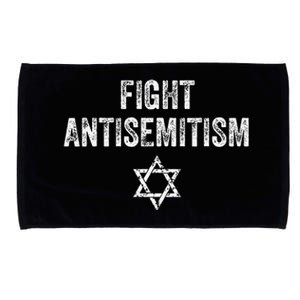 Fight Antisemitism Stop The Hate Jewish Pride Microfiber Hand Towel