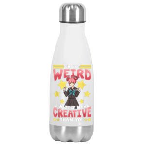 Funny Anime S For Women N Girls Anime Merch Anime Lover Stainless Steel Insulated Water Bottle