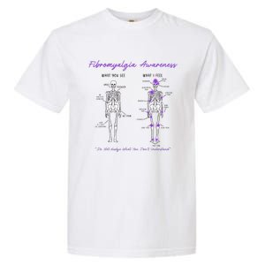 Fibromyalgia Awareness Skeleton People With Fibromyalgia Garment-Dyed Heavyweight T-Shirt