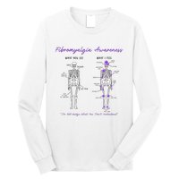 Fibromyalgia Awareness Skeleton People With Fibromyalgia Long Sleeve Shirt