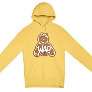 Funny Adult Sex Joke Wap Naughty Gingerbread Christmas Holiday Matching Couple Premium Pullover Hoodie