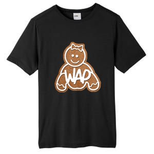 Funny Adult Sex Joke Wap Naughty Gingerbread Christmas Holiday Matching Couple Tall Fusion ChromaSoft Performance T-Shirt