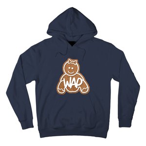 Funny Adult Sex Joke Wap Naughty Gingerbread Christmas Holiday Matching Couple Hoodie