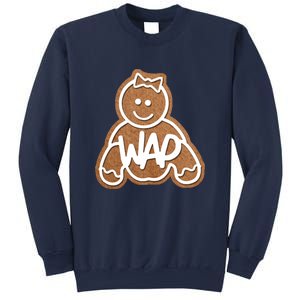 Funny Adult Sex Joke Wap Naughty Gingerbread Christmas Holiday Matching Couple Sweatshirt