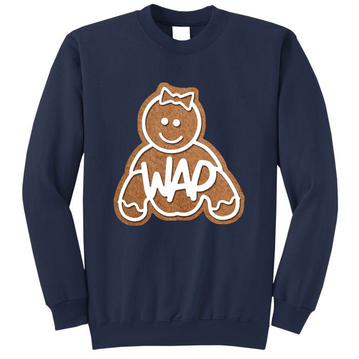 Funny Adult Sex Joke Wap Naughty Gingerbread Christmas Holiday Matching Couple Sweatshirt