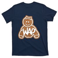 Funny Adult Sex Joke Wap Naughty Gingerbread Christmas Holiday Matching Couple T-Shirt