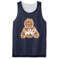 Funny Adult Sex Joke Wap Naughty Gingerbread Christmas Holiday Matching Couple Mesh Reversible Basketball Jersey Tank