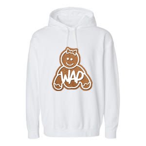 Funny Adult Sex Joke Wap Naughty Gingerbread Christmas Holiday Matching Couple Garment-Dyed Fleece Hoodie