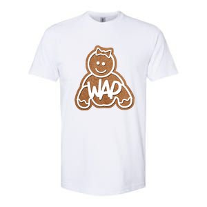 Funny Adult Sex Joke Wap Naughty Gingerbread Christmas Holiday Matching Couple Softstyle CVC T-Shirt