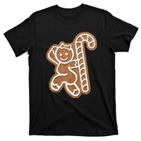 Funny Adult Sex Joke Naughty Gingerbread Christmas Holiday Matching Couple T-Shirt