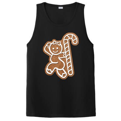 Funny Adult Sex Joke Naughty Gingerbread Christmas Holiday Matching Couple PosiCharge Competitor Tank