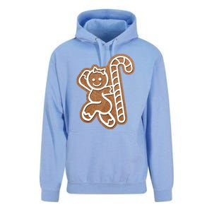 Funny Adult Sex Joke Naughty Gingerbread Christmas Holiday Matching Couple Unisex Surf Hoodie