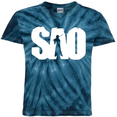 Funny Anime SAO Sword Art Online Kids Tie-Dye T-Shirt