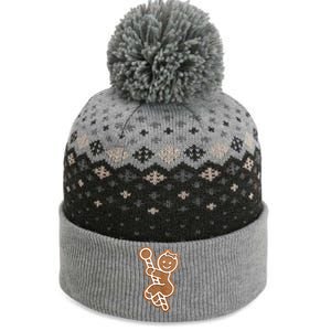 Funny Adult Sex Joke Naughty Gingerbread Christmas Holiday Matching Couple The Baniff Cuffed Pom Beanie