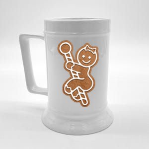 Funny Adult Sex Joke Naughty Gingerbread Christmas Holiday Matching Couple Beer Stein