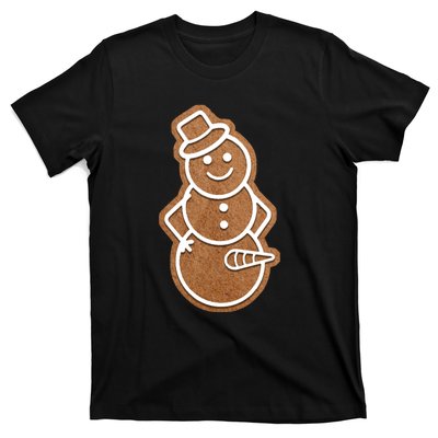 Funny Adult Sex Joke Naughty Gingerbread Dick Christmas Holiday Matching Couple T-Shirt