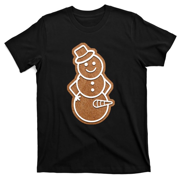 Funny Adult Sex Joke Naughty Gingerbread Dick Christmas Holiday Matching Couple T-Shirt