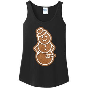 Funny Adult Sex Joke Naughty Gingerbread Dick Christmas Holiday Matching Couple Ladies Essential Tank