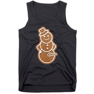 Funny Adult Sex Joke Naughty Gingerbread Dick Christmas Holiday Matching Couple Tank Top