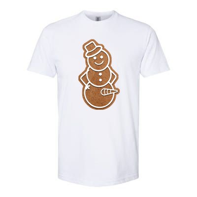 Funny Adult Sex Joke Naughty Gingerbread Dick Christmas Holiday Matching Couple Softstyle CVC T-Shirt