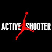 Funny Active Shooter Basketball Lovers sarcasm 16 in Basic Backpack