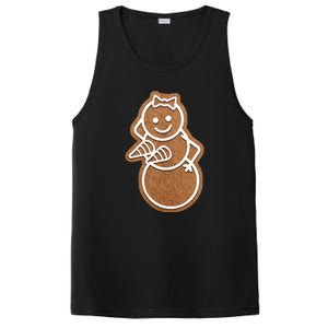 Funny Adult Sex Joke Naughty Gingerbread Boobs Christmas Holiday Matching Couple PosiCharge Competitor Tank