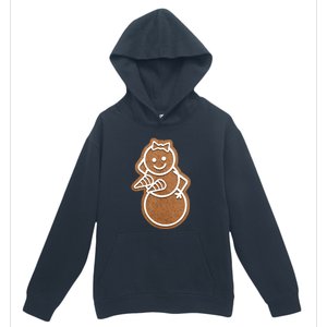 Funny Adult Sex Joke Naughty Gingerbread Boobs Christmas Holiday Matching Couple Urban Pullover Hoodie