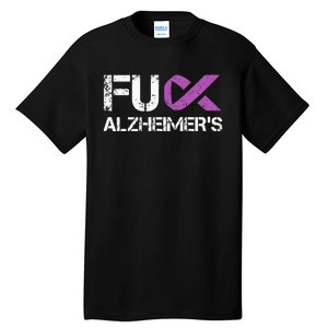 Funny Alzheimer Support Desease Awareness Tall T-Shirt