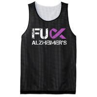 Funny Alzheimer Support Desease Awareness Mesh Reversible Basketball Jersey Tank