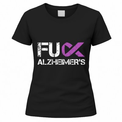 Funny Alzheimer Support Desease Awareness Women's T-Shirt