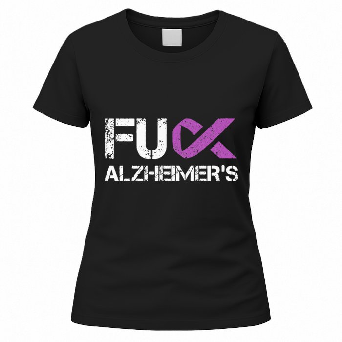 Funny Alzheimer Support Desease Awareness Women's T-Shirt