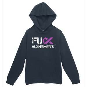 Funny Alzheimer Support Desease Awareness Urban Pullover Hoodie