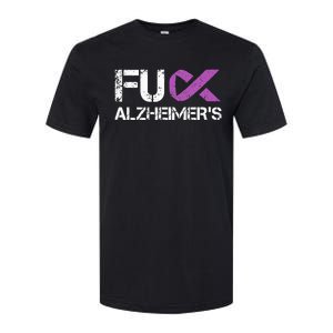 Funny Alzheimer Support Desease Awareness Softstyle CVC T-Shirt