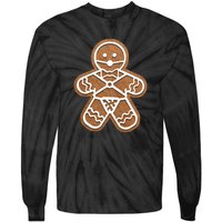 Funny Adult Sex Joke Naughty Gingerbread Christmas Holiday Matching Couple Tie-Dye Long Sleeve Shirt