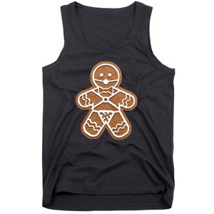 Funny Adult Sex Joke Naughty Gingerbread Christmas Holiday Matching Couple Tank Top