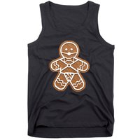 Funny Adult Sex Joke Naughty Gingerbread Christmas Holiday Matching Couple Tank Top