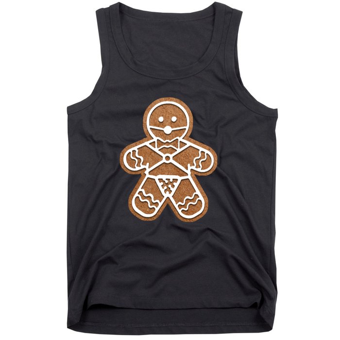 Funny Adult Sex Joke Naughty Gingerbread Christmas Holiday Matching Couple Tank Top