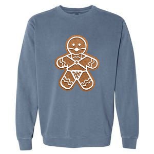 Funny Adult Sex Joke Naughty Gingerbread Christmas Holiday Matching Couple Garment-Dyed Sweatshirt