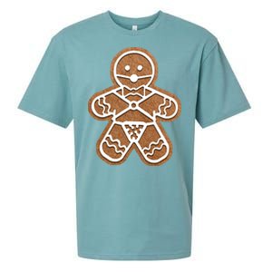 Funny Adult Sex Joke Naughty Gingerbread Christmas Holiday Matching Couple Sueded Cloud Jersey T-Shirt