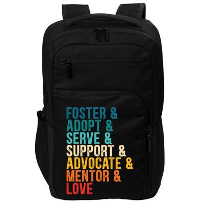 Foster Adopt Serve Support Advocate Mentor Love Adoption Impact Tech Backpack
