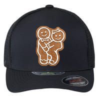 Funny Adult Sex Joke Naughty Gingerbread Make Love Christmas Matching Couple Flexfit Unipanel Trucker Cap