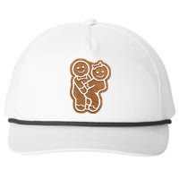 Funny Adult Sex Joke Naughty Gingerbread Make Love Christmas Matching Couple Snapback Five-Panel Rope Hat