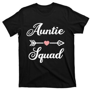 Funny Auntie Squad Tee Mom Niece Nephew For Mothers Day Gift T-Shirt