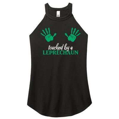 Funny Adult Sexy St Patricks Day Clothing For Women Boobs Women’s Perfect Tri Rocker Tank