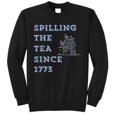 Funny America Spill The Tea Sweatshirt