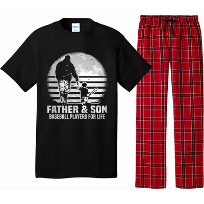 Father And Son Baseball Matching Dad Son Gift Pajama Set