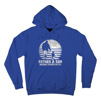 Father And Son Baseball Matching Dad Son Gift Hoodie